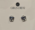 Disney Girls Crew Hatbox Ghost Earrings