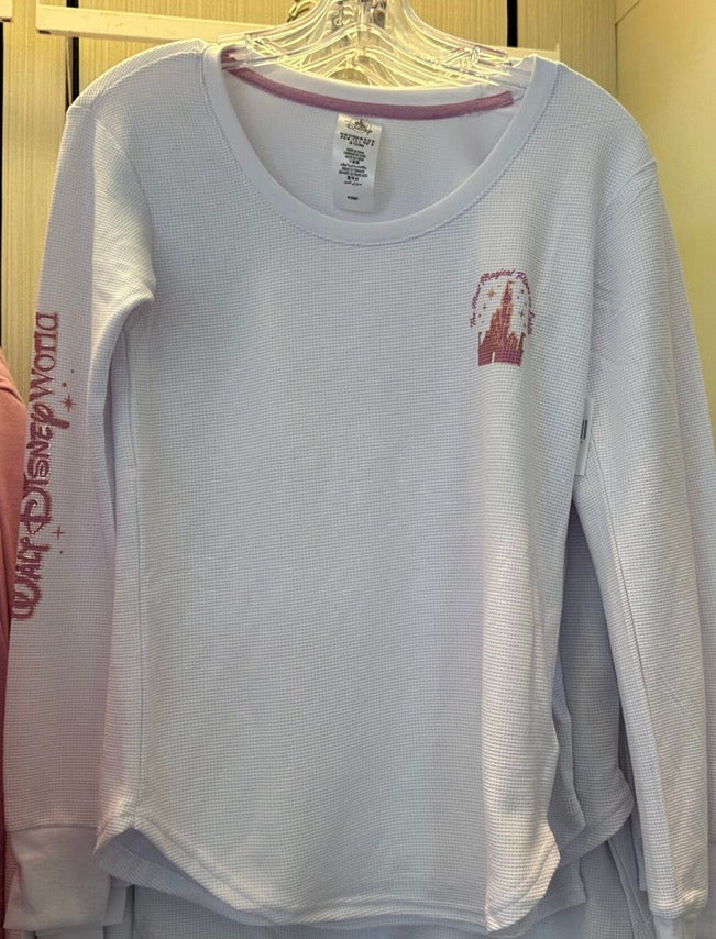 Pink Castle Long-Sleeve Shirt