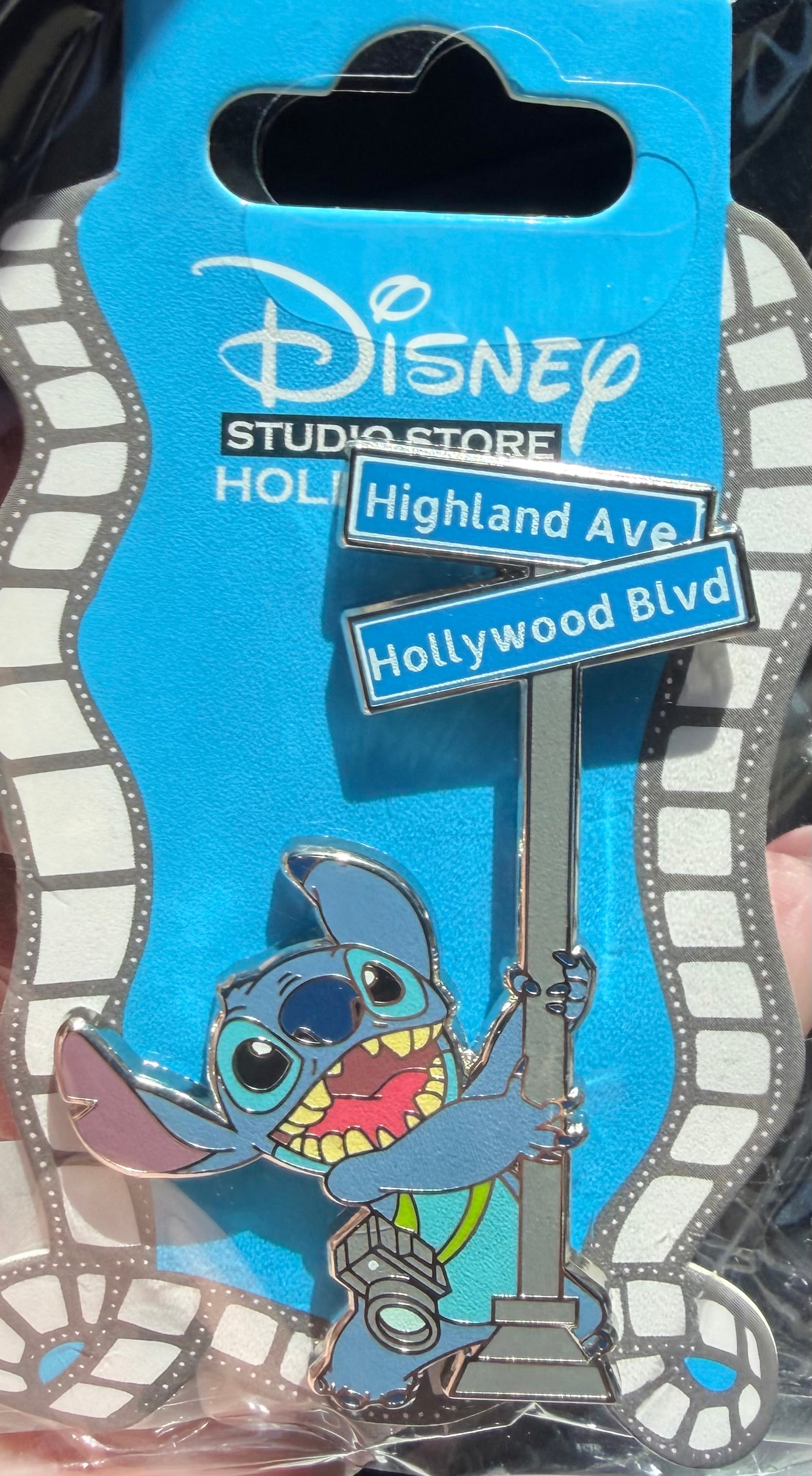 Disney Studio Store Hollywood Stitch Pin