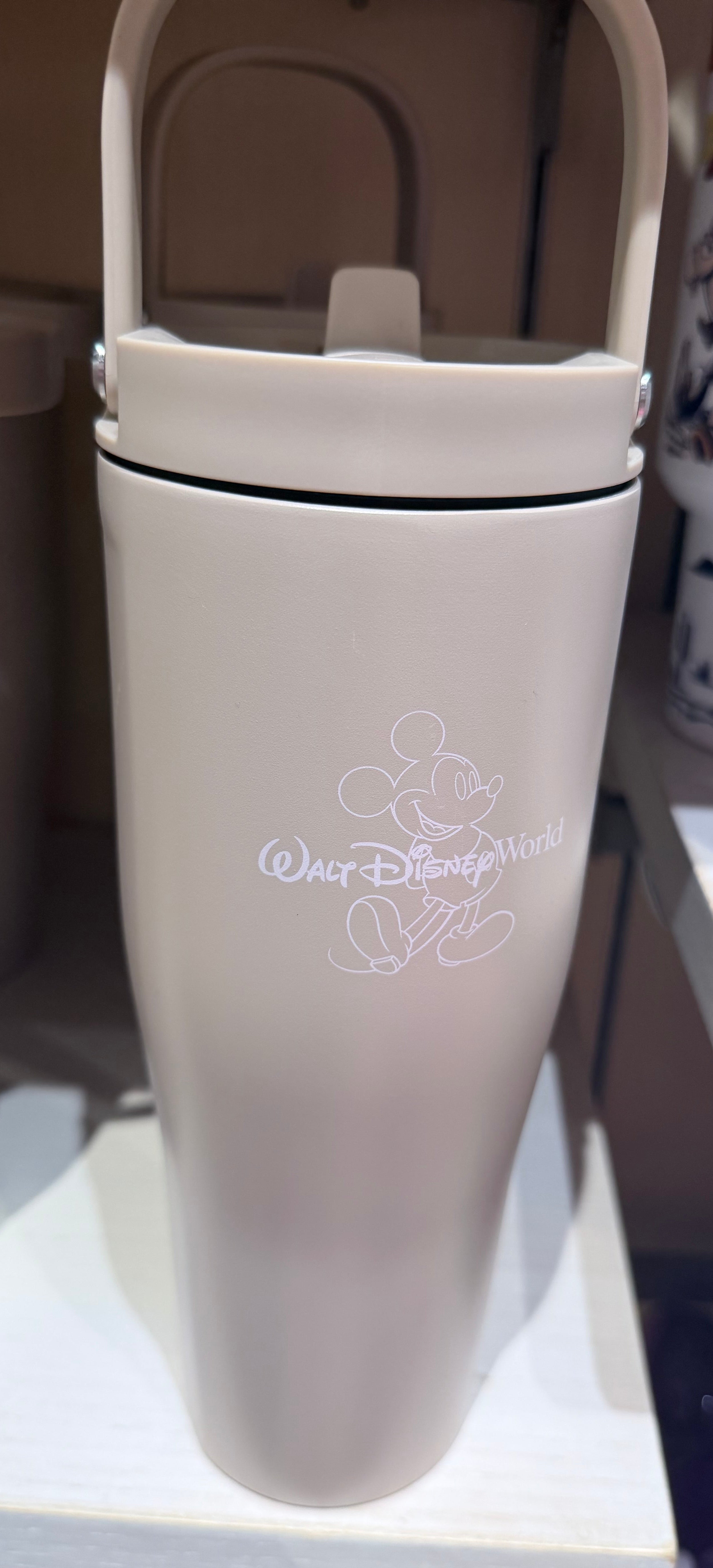 Mickey Corkcicle Beige Tumbler