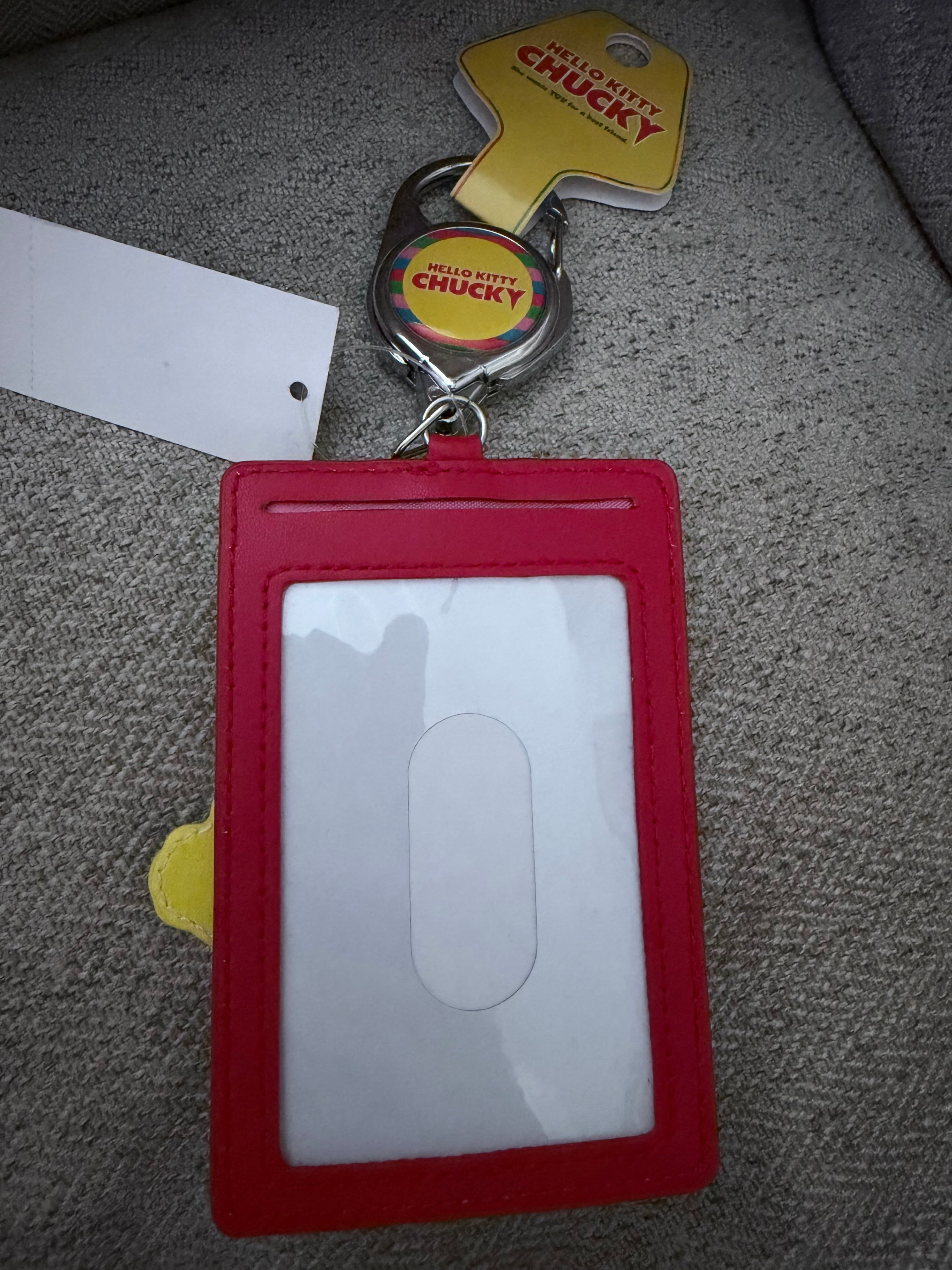 Hello Kitty Retractable Cardholder