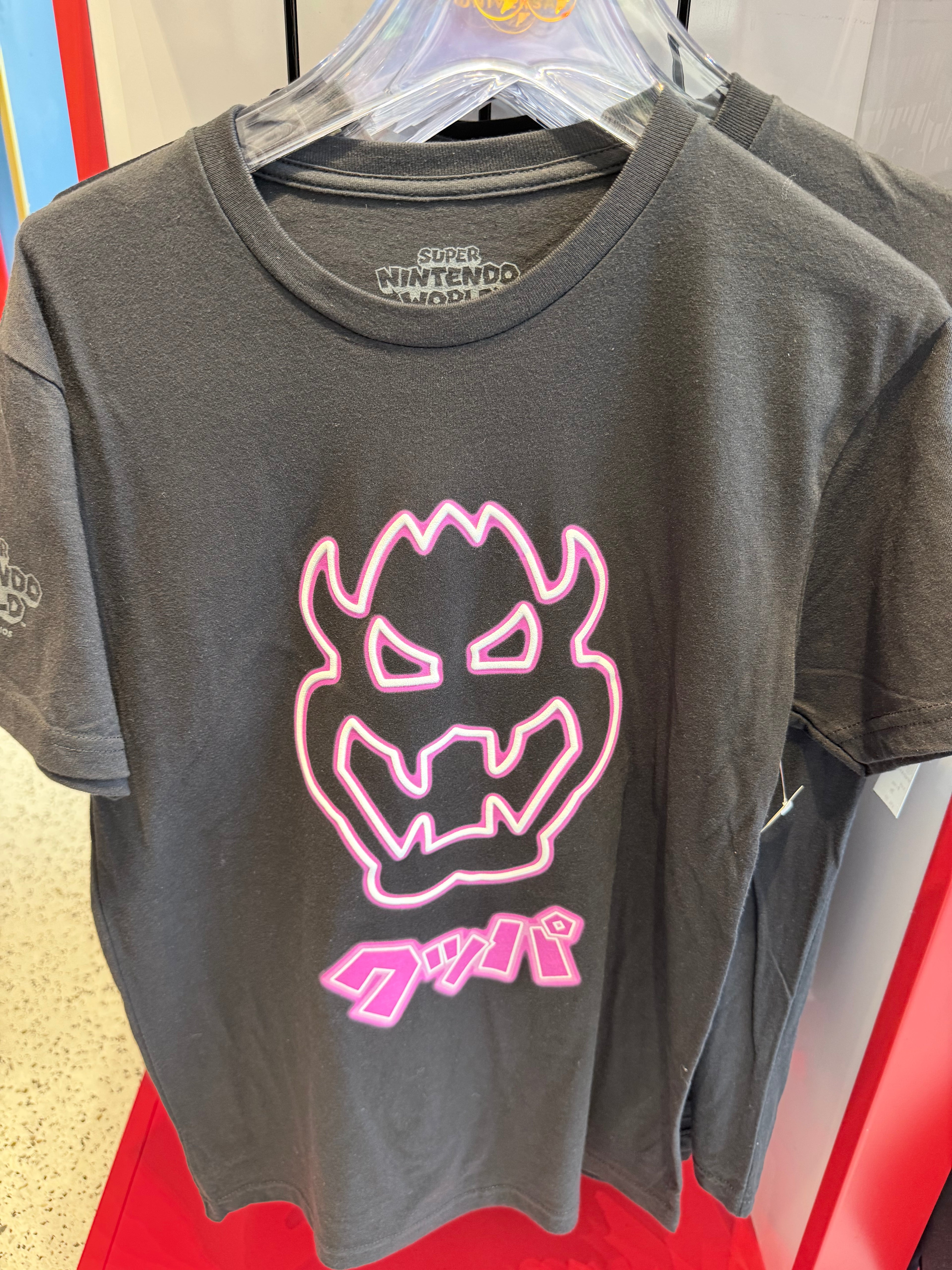 Super Nintendo World Neon Character T-Shirt