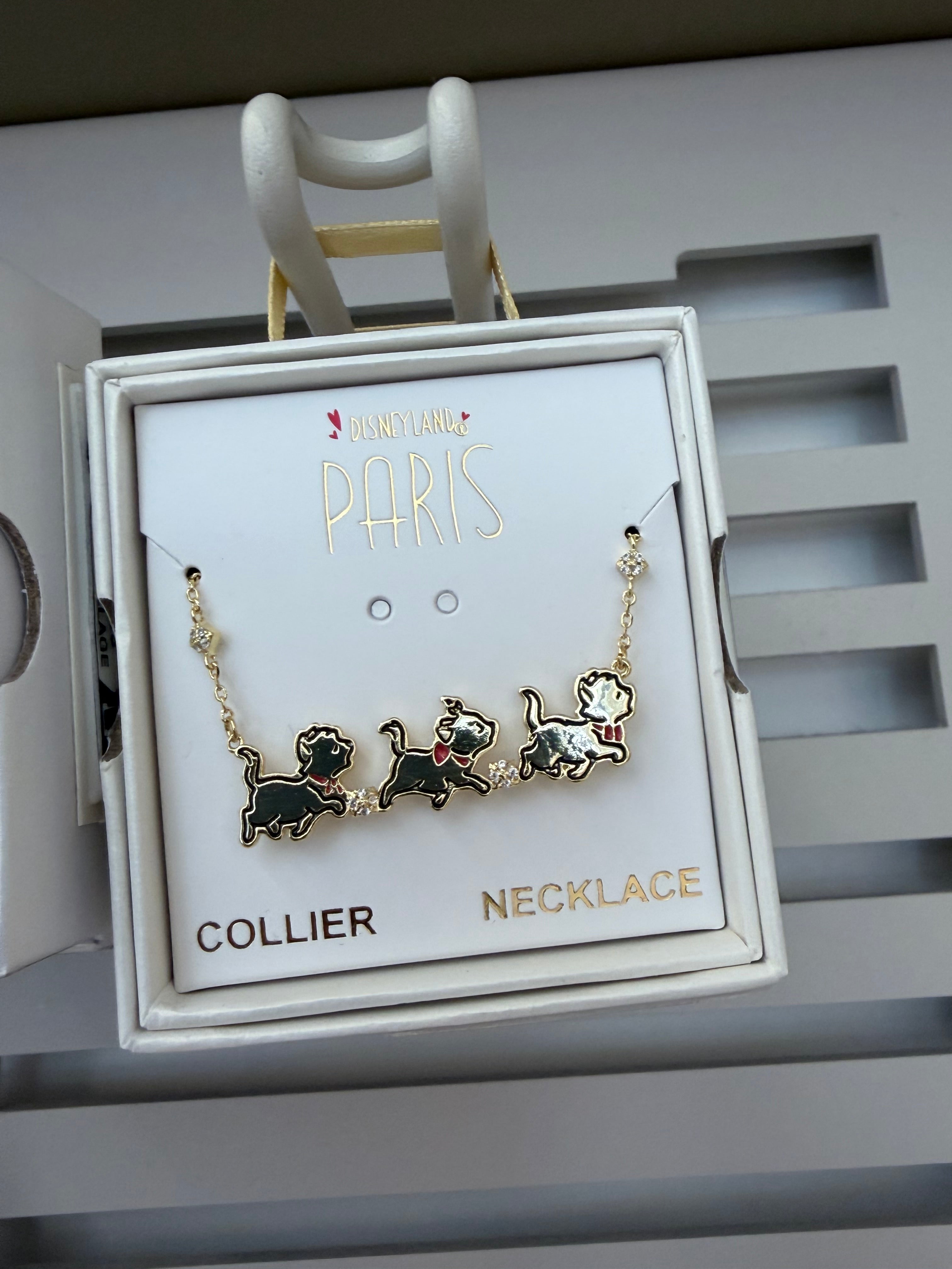 Disneyland Paris The Aristocats Necklace