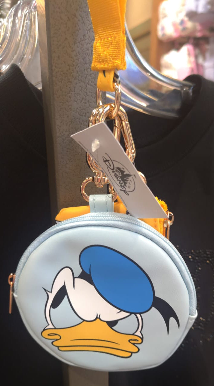 Donald Duck Coin Purse With Wrist Strap