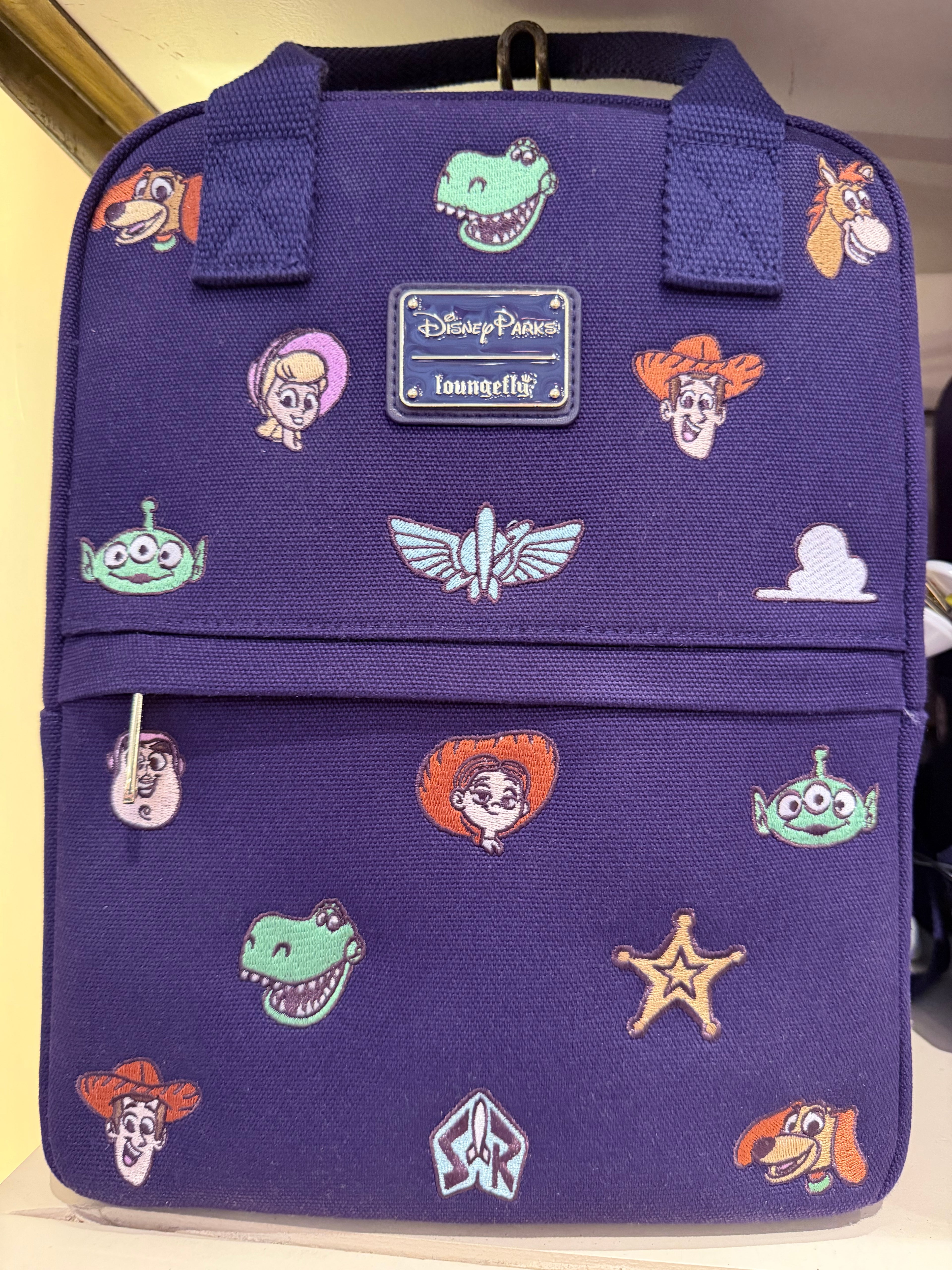 Disney Parks Toy Story Loungefly Canvas Bag