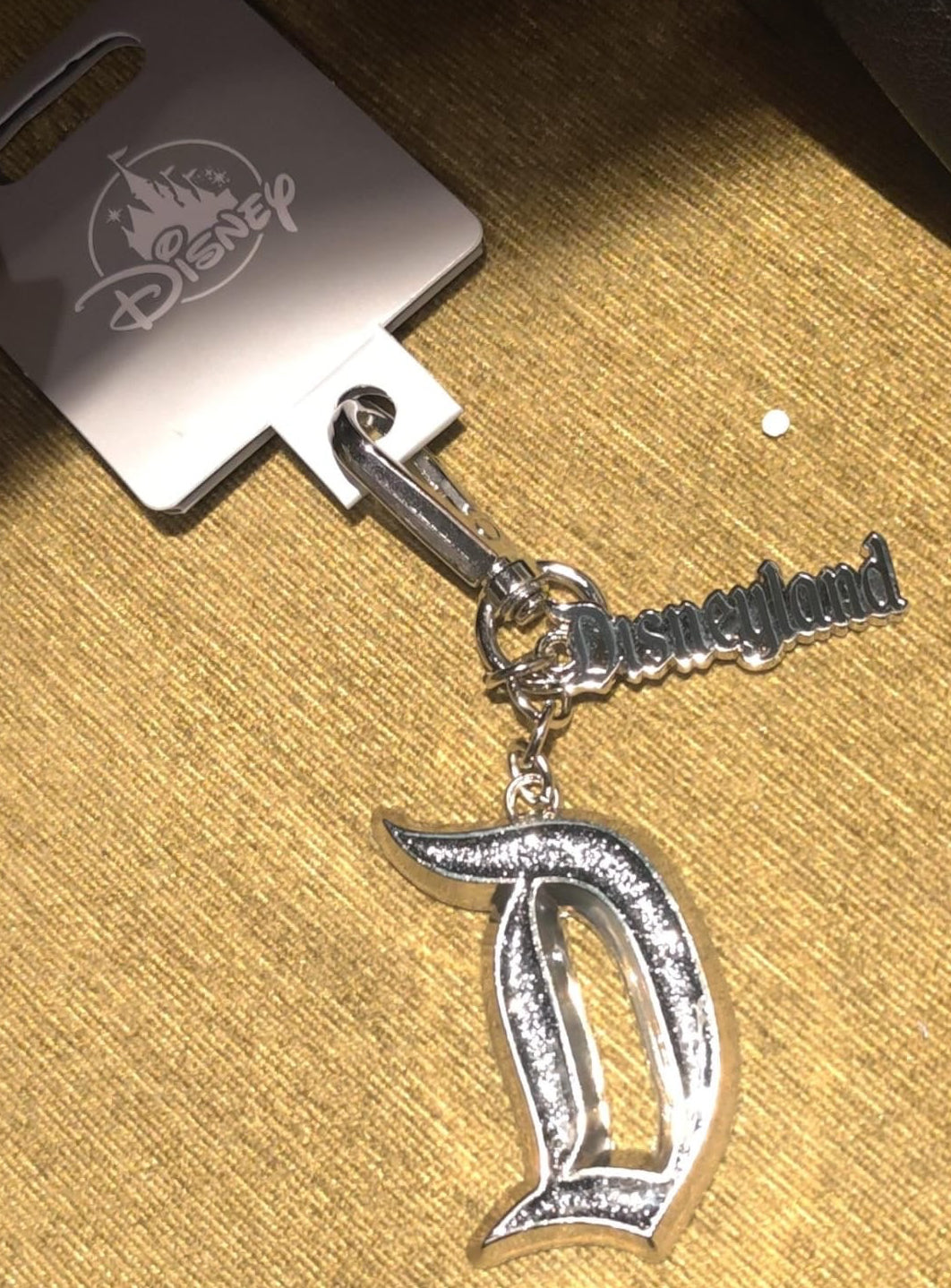 Disneyland “D” Keyring