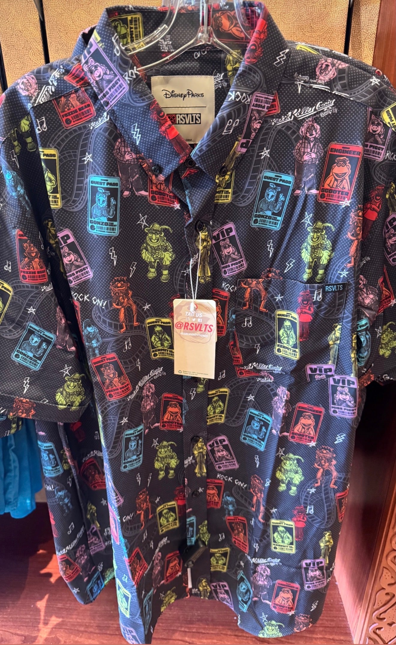Muppets Rock 'n' Roller Coaster RSVLTS Shirt
