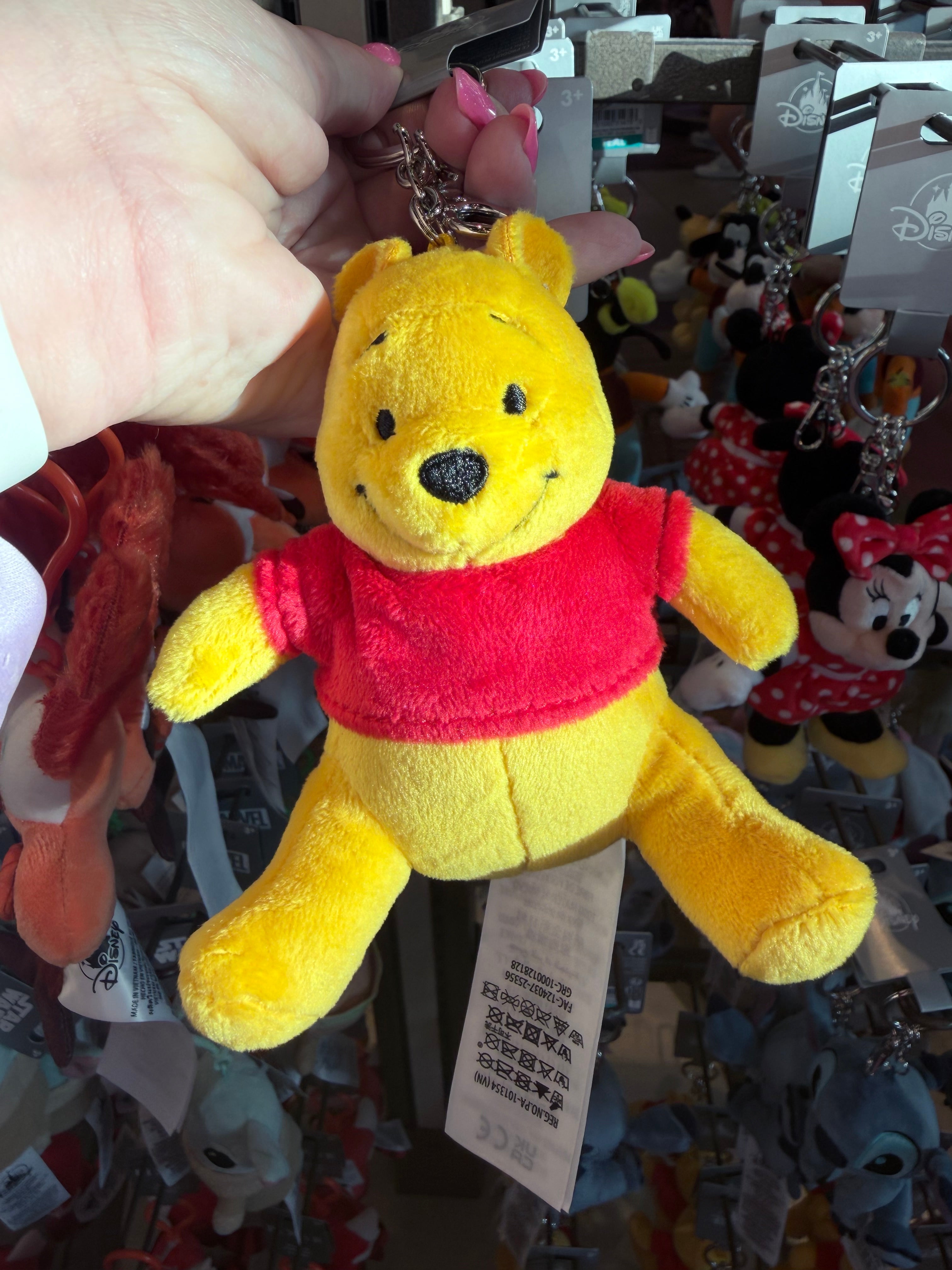 Disney mini plush Keyring - 13 Characters available