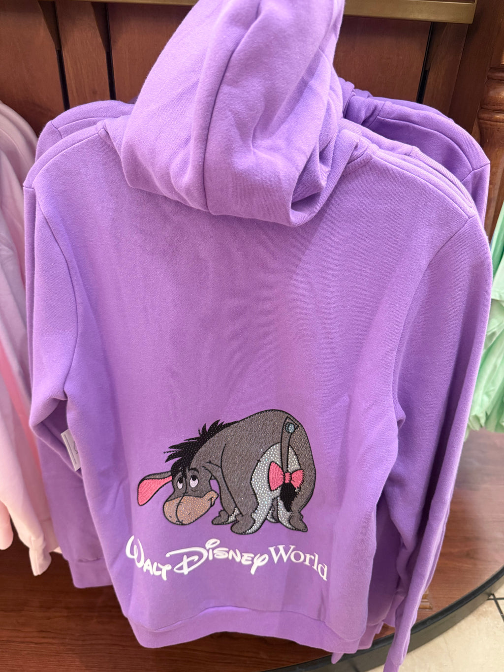Walt Disney World Eeyore Rhinestone Hoodie