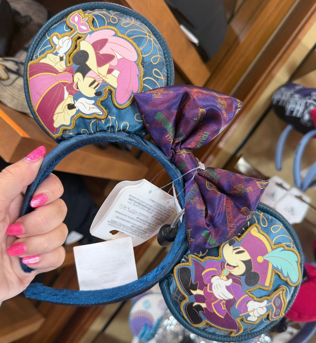 Mickey & Minnie Italy World showcase Ears