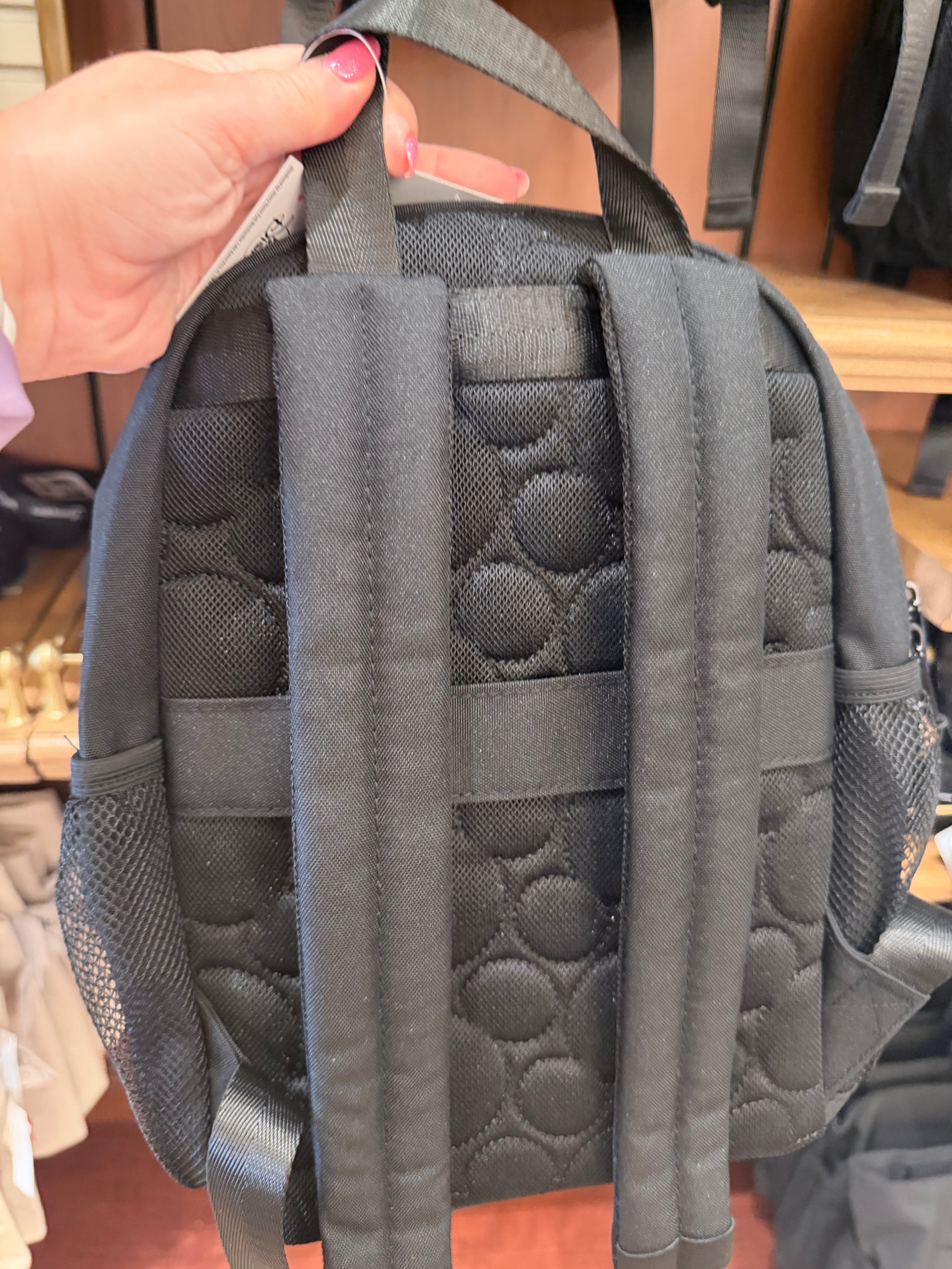 Walt Disney World Black Backpack
