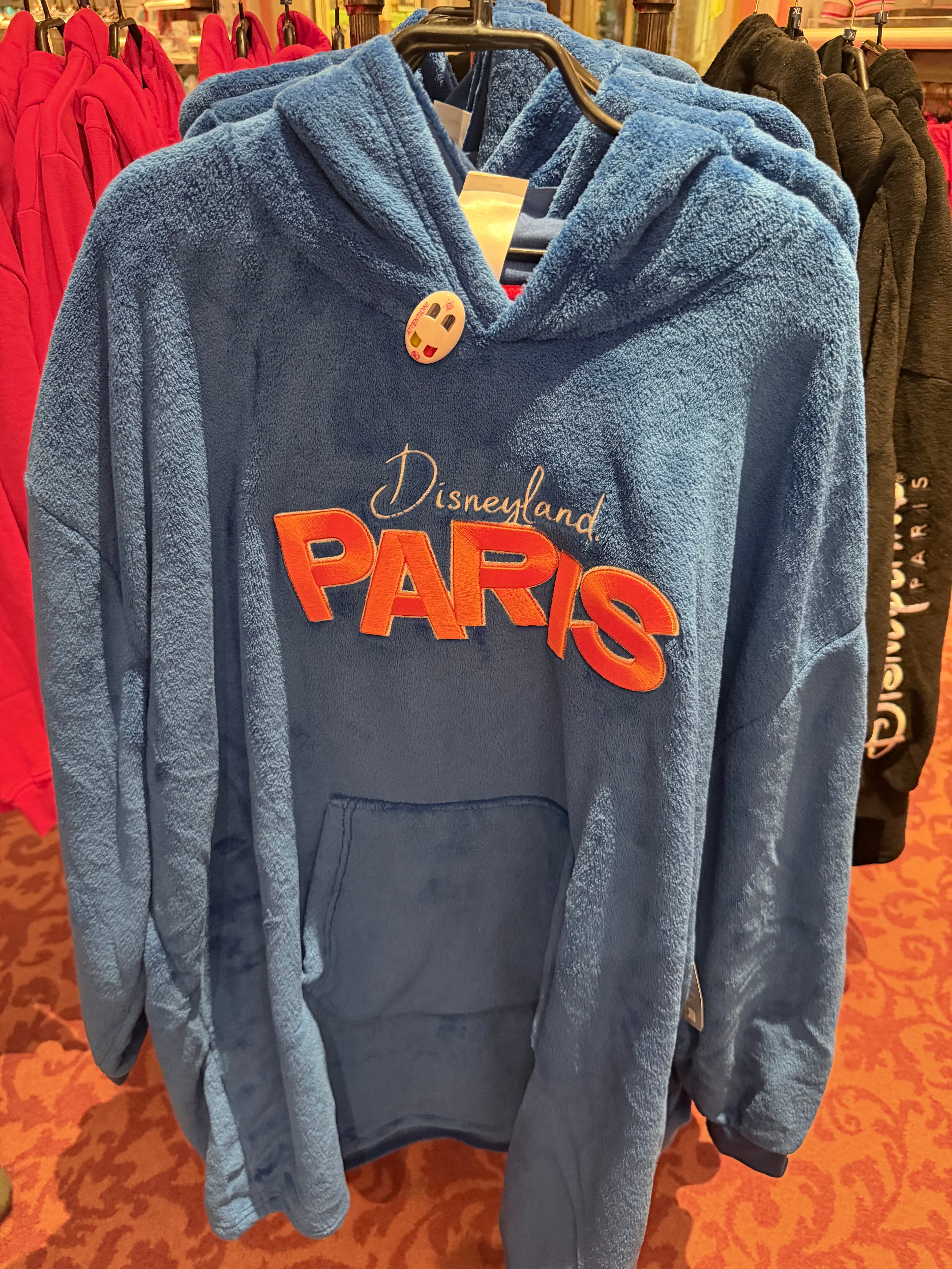 Disneyland Paris Long Blue Hoodie
