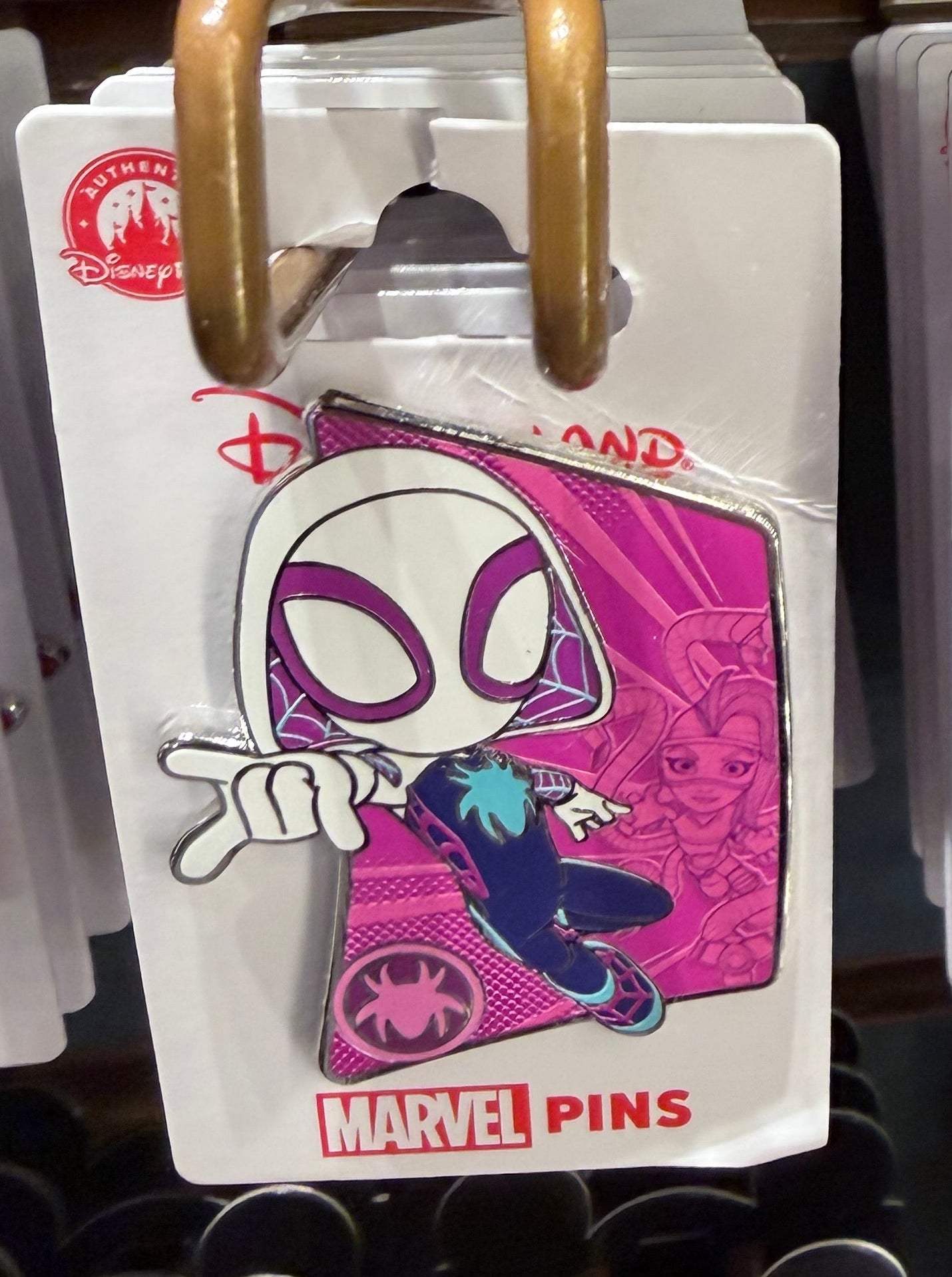 Ghost Spider Pin