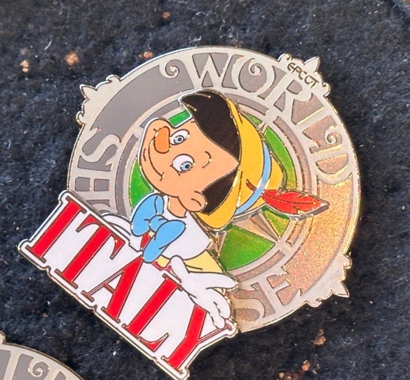 Epcot World Showcase Italy Pinocchio Pin