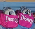 Disneyland Logo Mania Mini Tote Bag Keychain