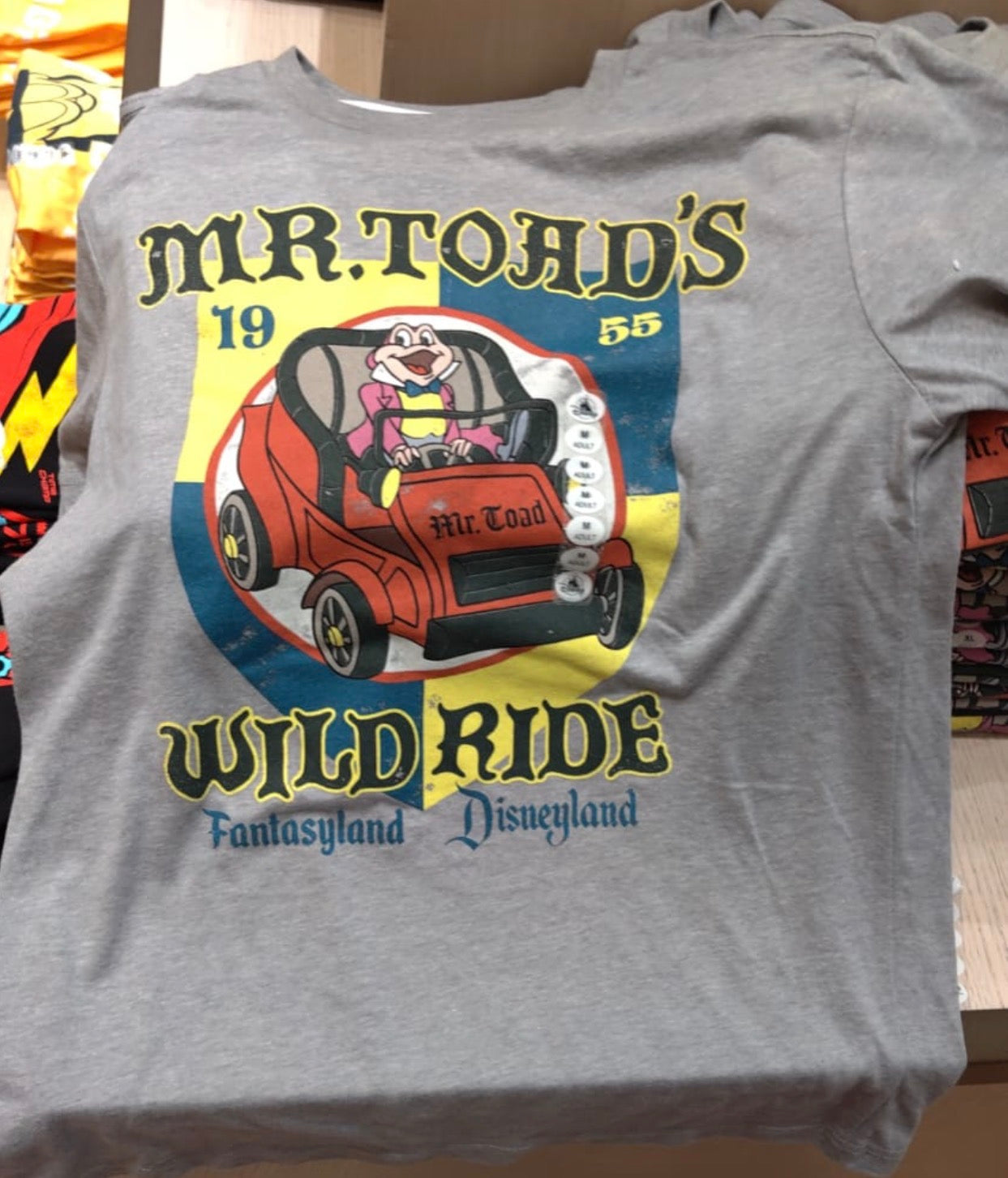 Mr Toad’s Wild Ride Disneyland T-shirt