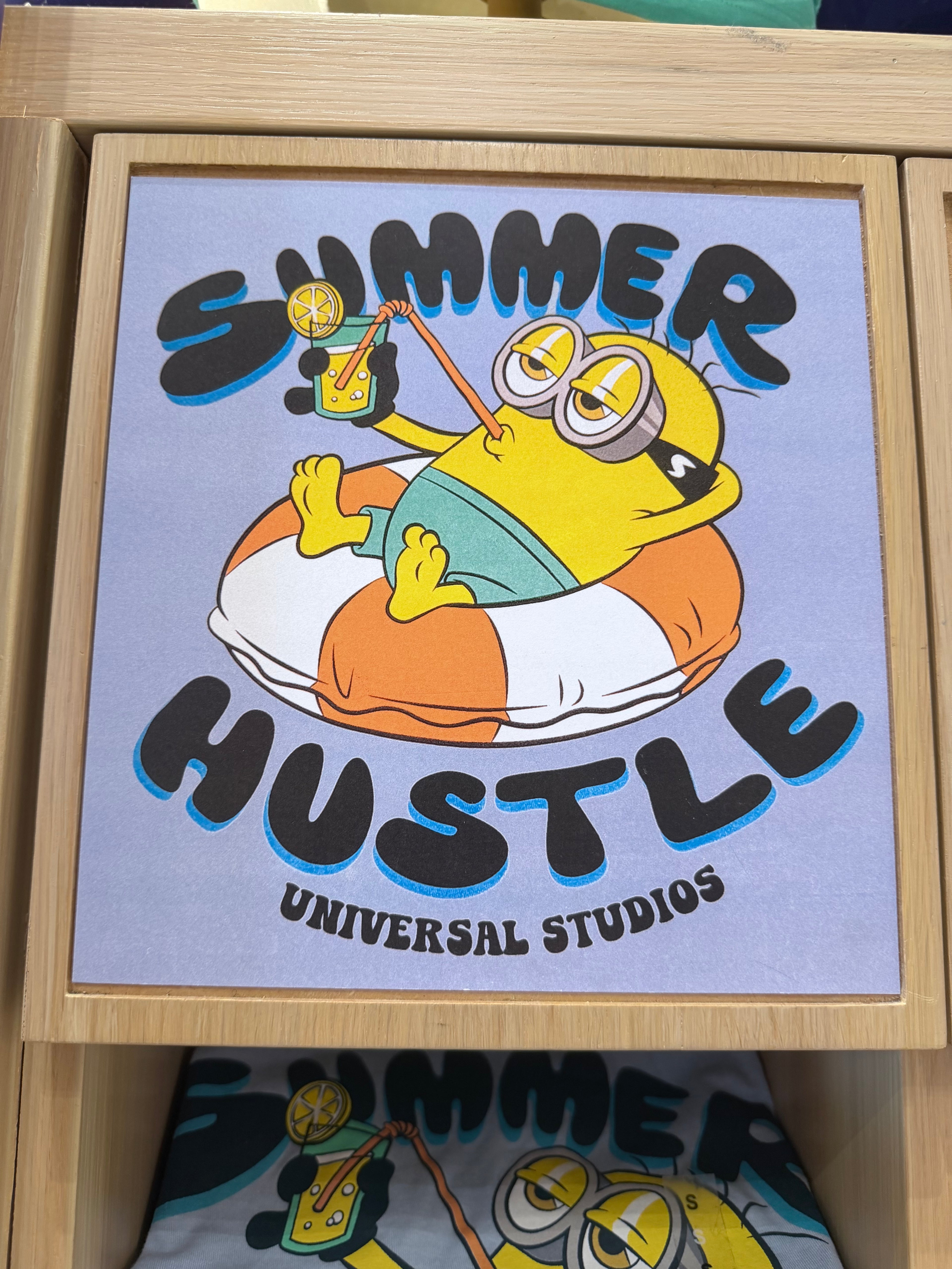 Light Blue Summer Hustle Minion T-Shirt