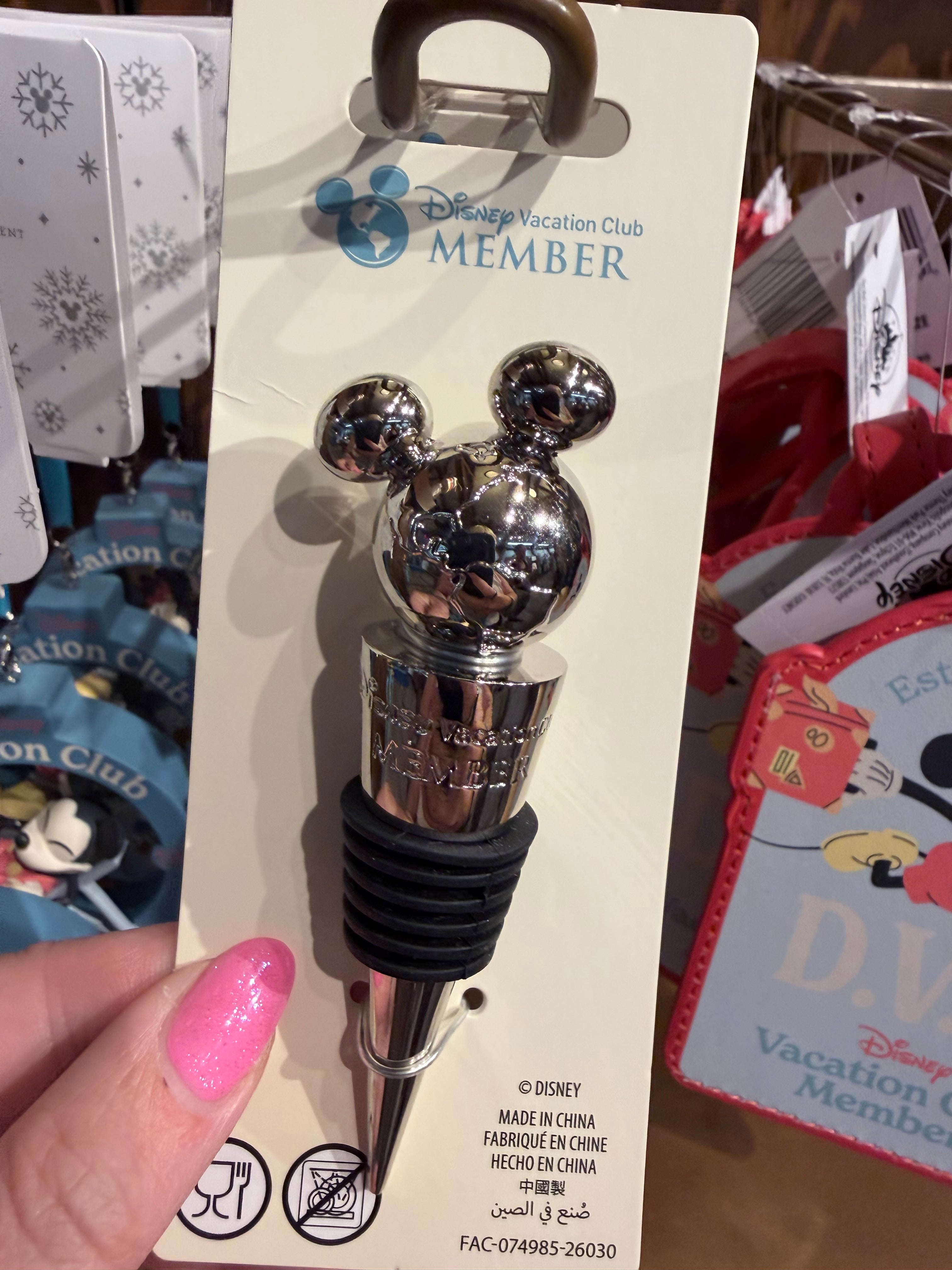 Disney Vacation Club Bottle Stopper