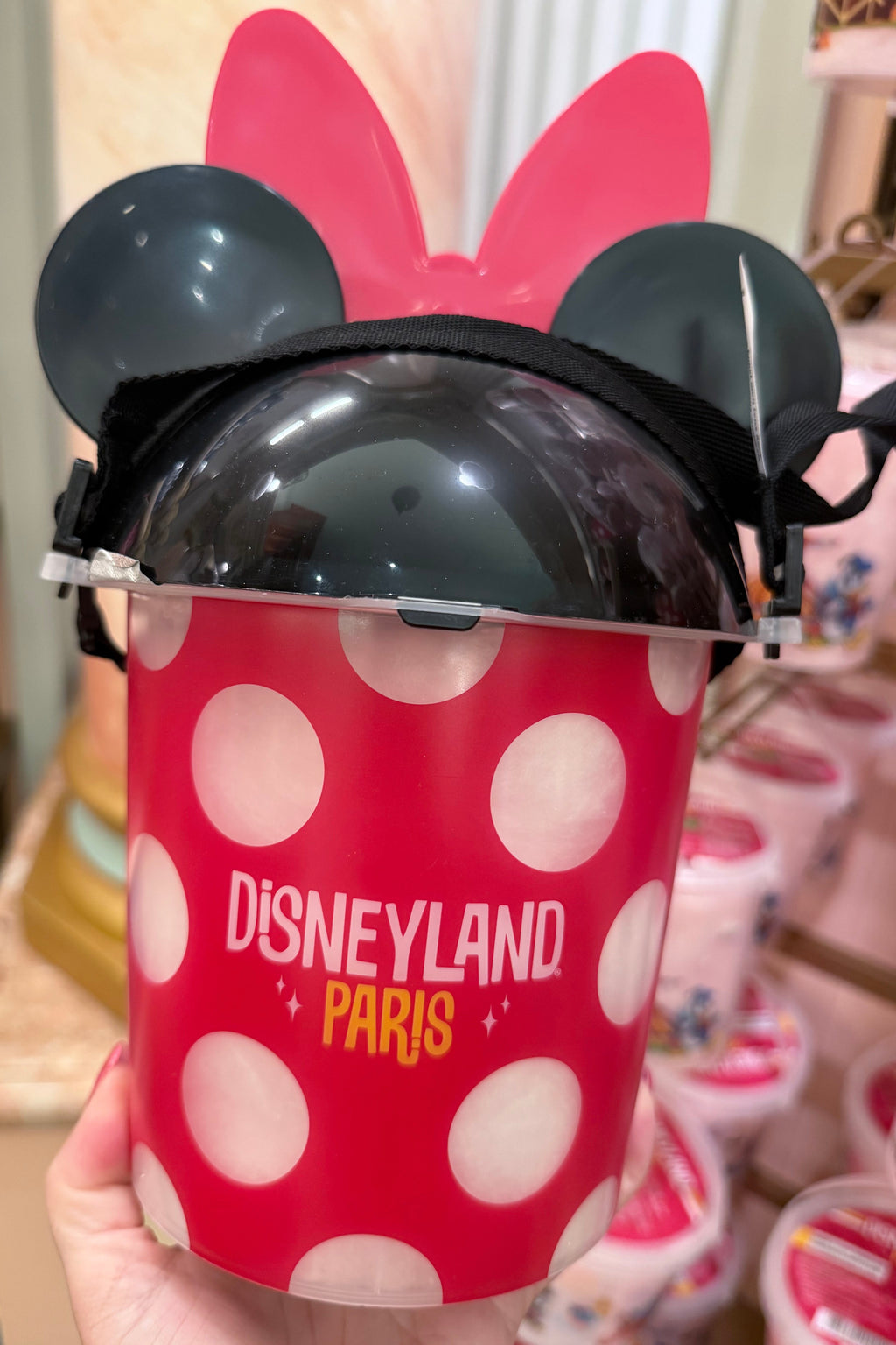 Disneyland Paris Minnie Candy Floss Bucket