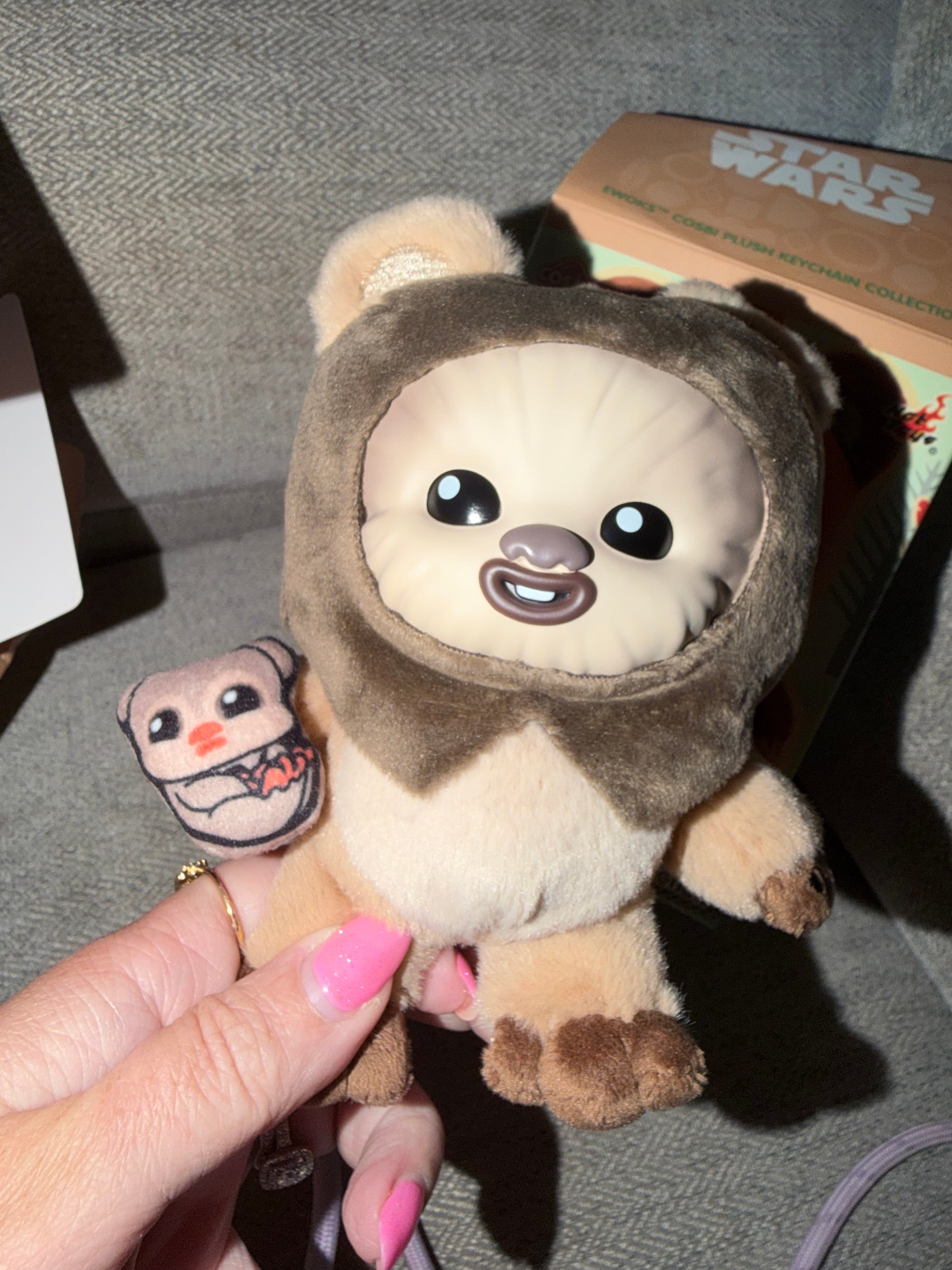 Ewoks Cosbi Plush Keychain -Zephee
