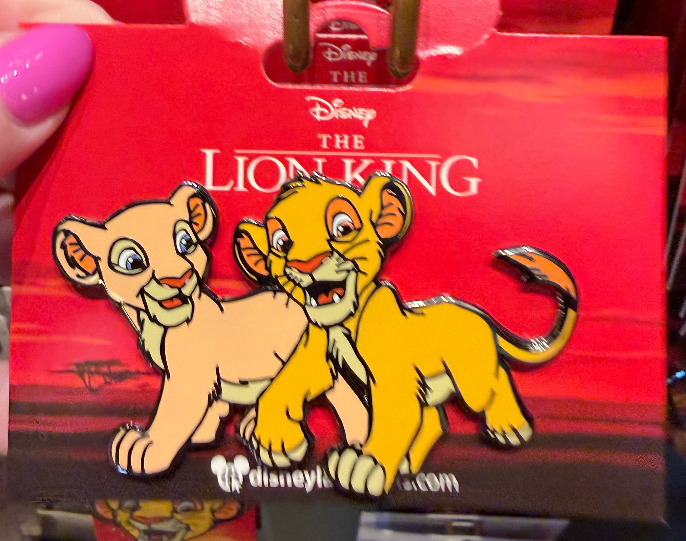 The Lion King Simba & Nala Pin