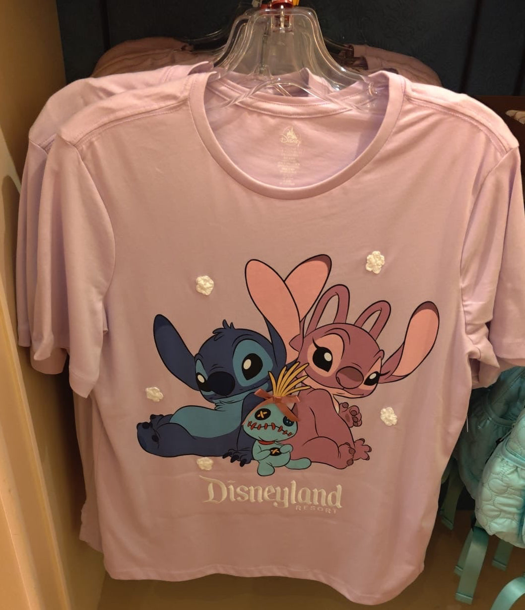 Disneyland Stitch, Angel & Scrump Top