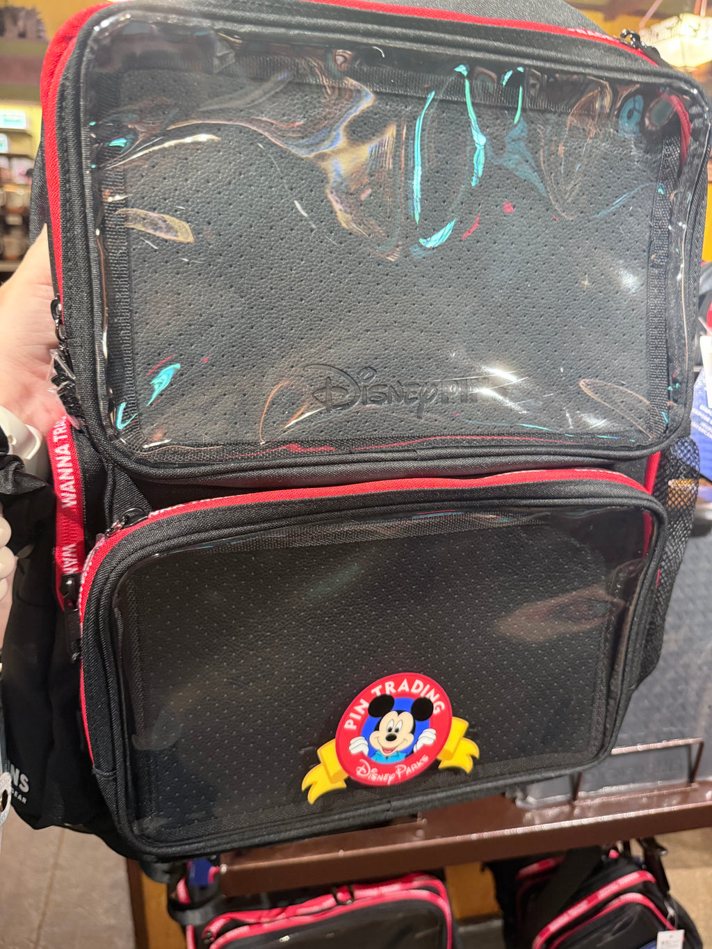 Mickey Mouse Disney Parks Pin Trading Backpack