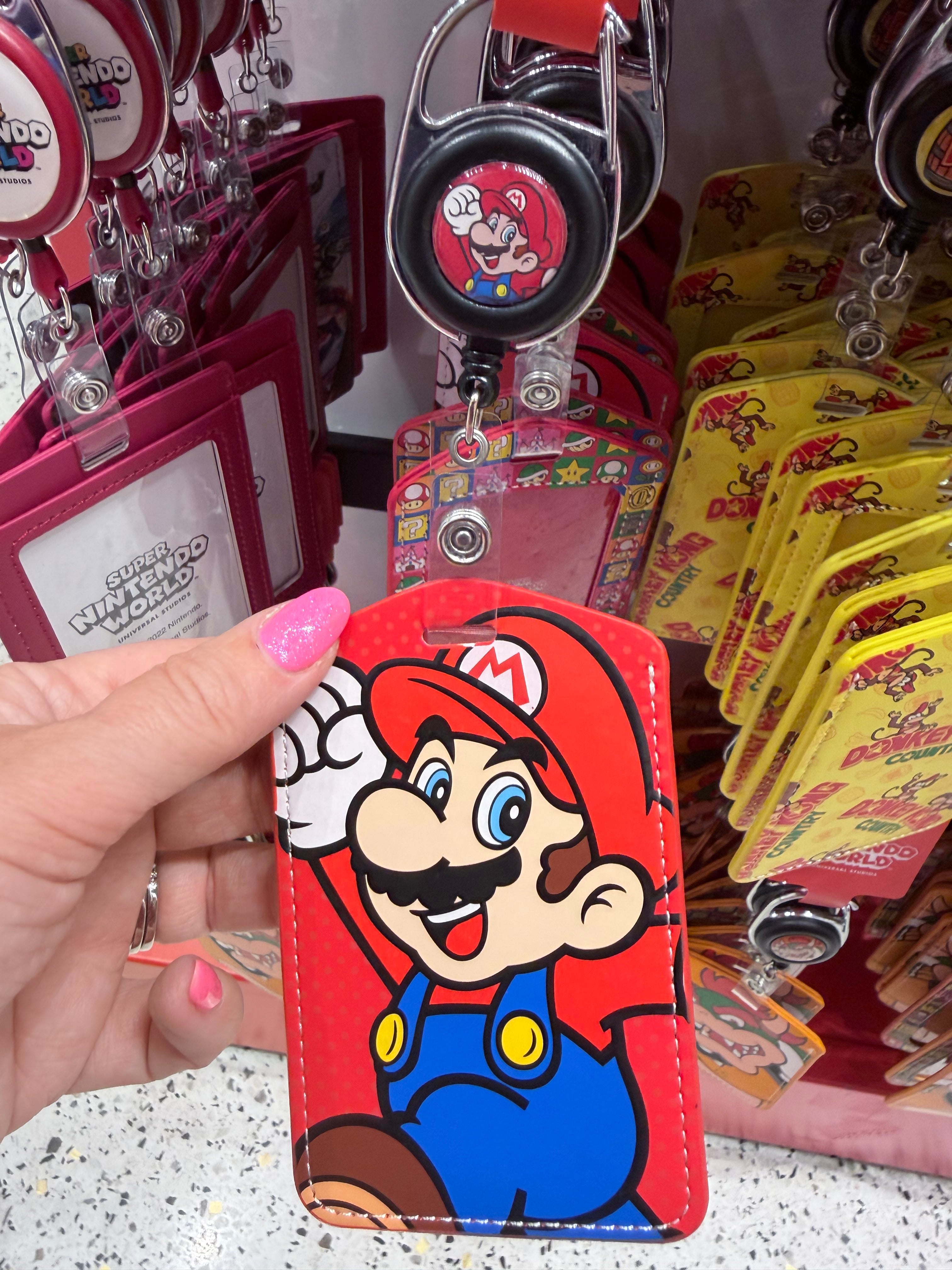 Super Nintendo World Retractable Card Holder