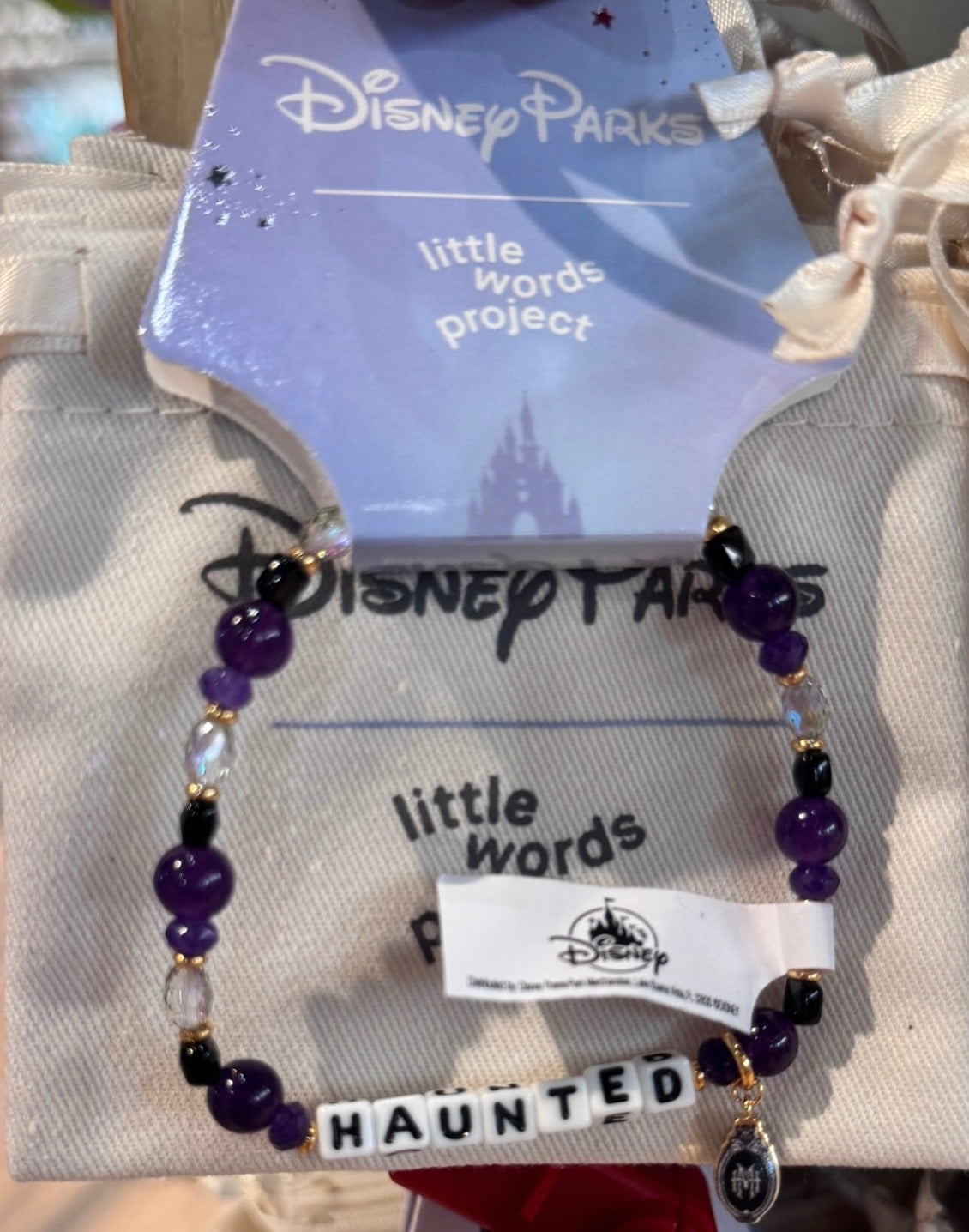 Little Words Project Haunted Mansion - Haunted Bracelet