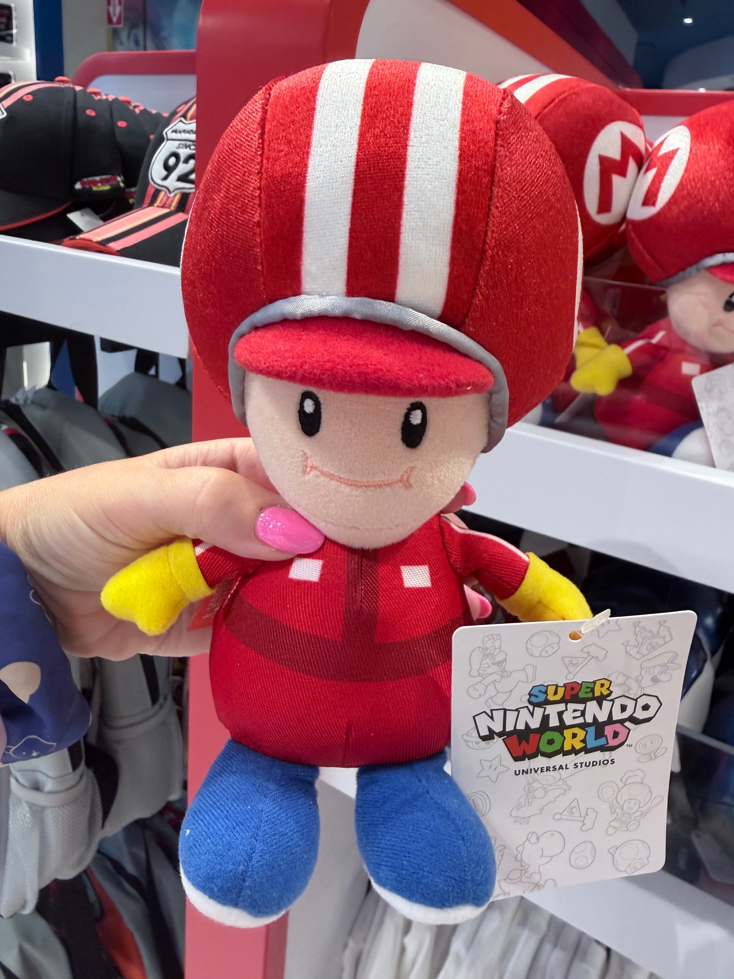 Mario Kart Toad Pit Crew Plush