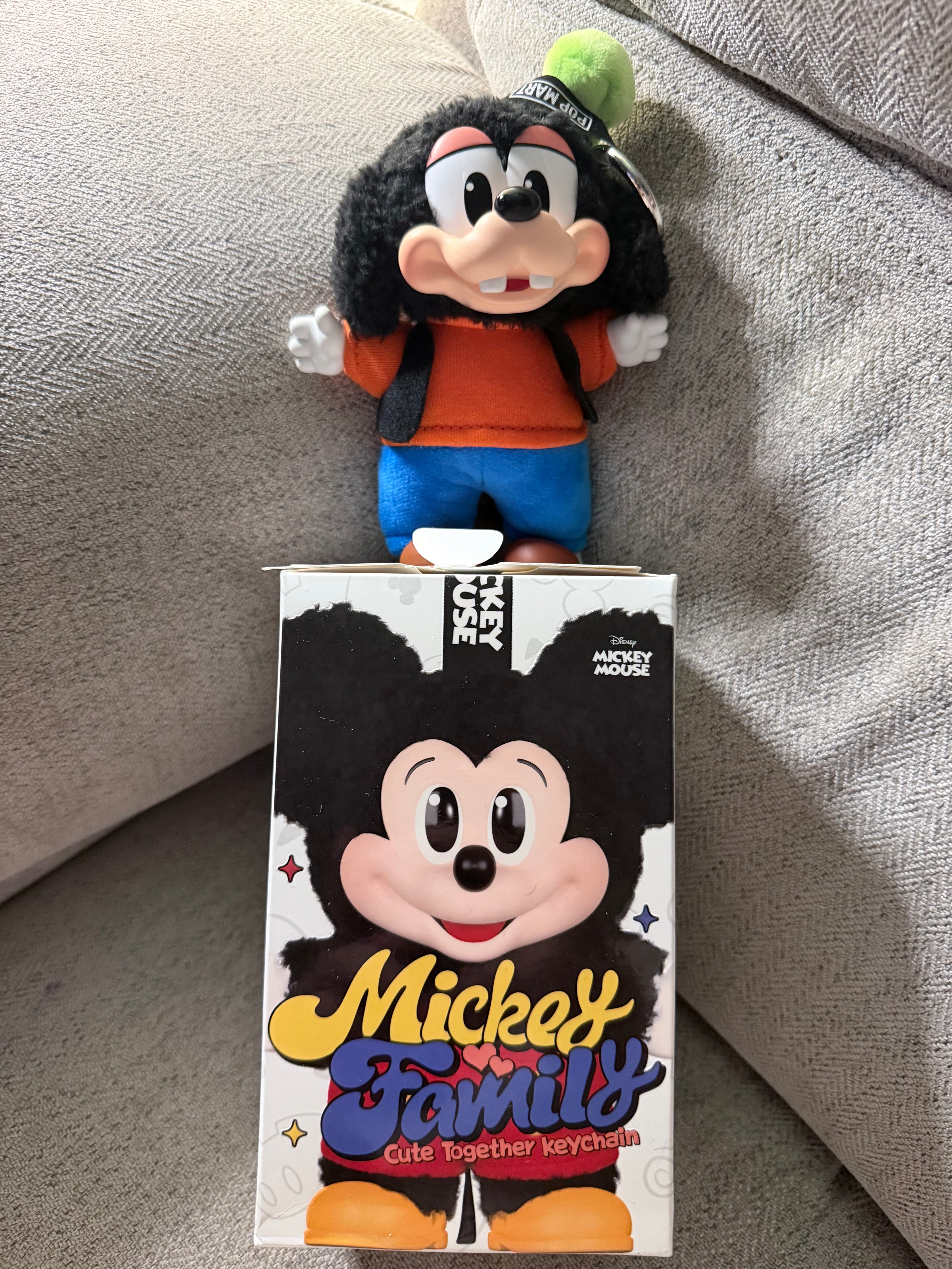 Mickey Family Cute Together Keychain Series Figures - Goofy
