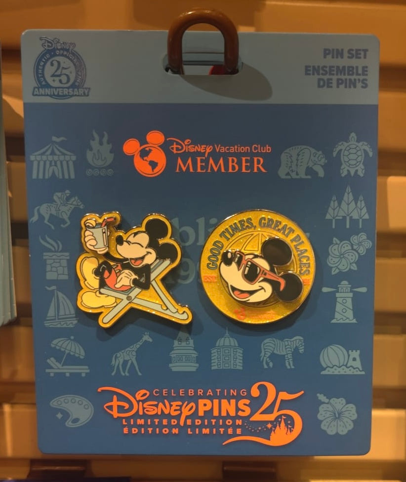 Disney Vacation Club Member Pin Set