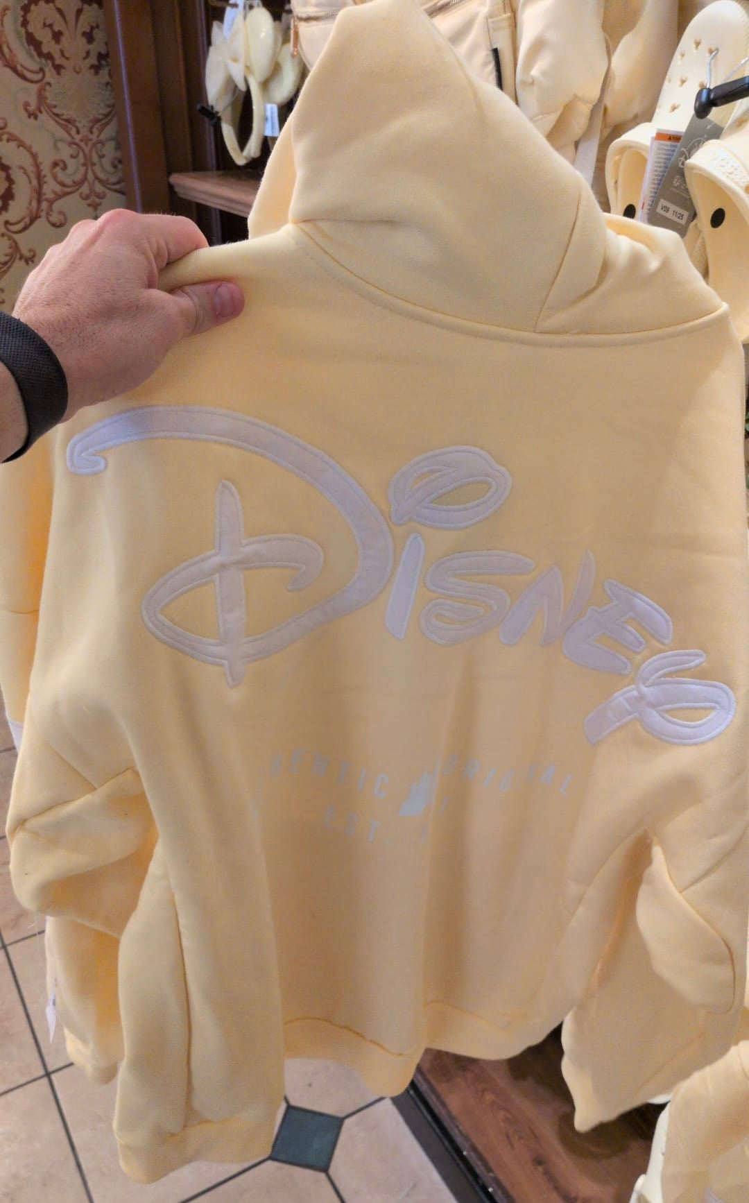 Walt Disney World Yellow Hoodie