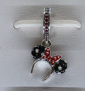Pandora Disney Parks Minnie Polka Dot Ears Charm