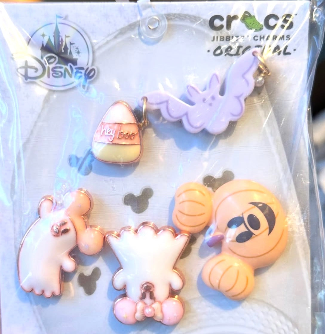 Ghost Pastel Croc Charms