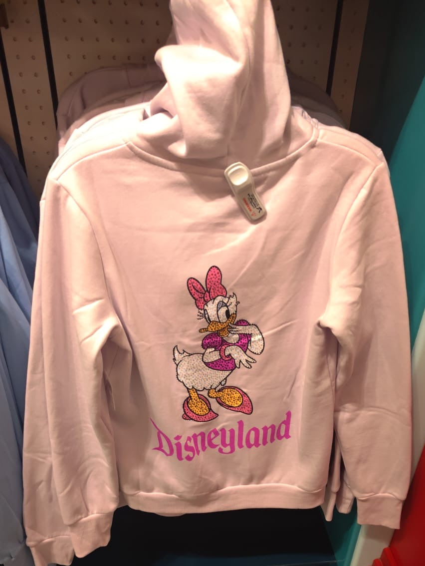 Disneyland Daisy Duck Rhinestone Hoodie