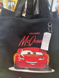 Lighting McQueen Black Tote Bag