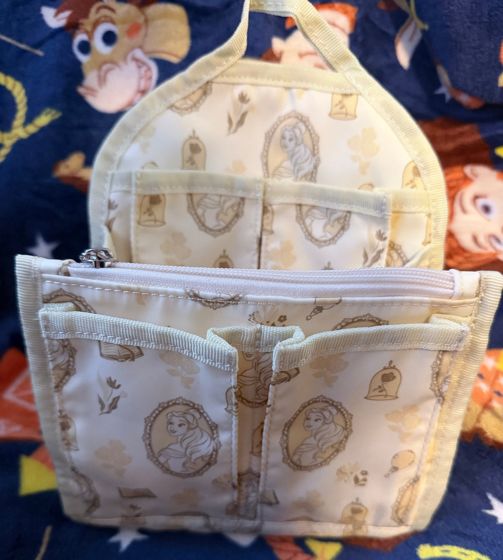 Beauty and The Beast Belle Mini Backpack Organizer - BoxLunch Exclusive