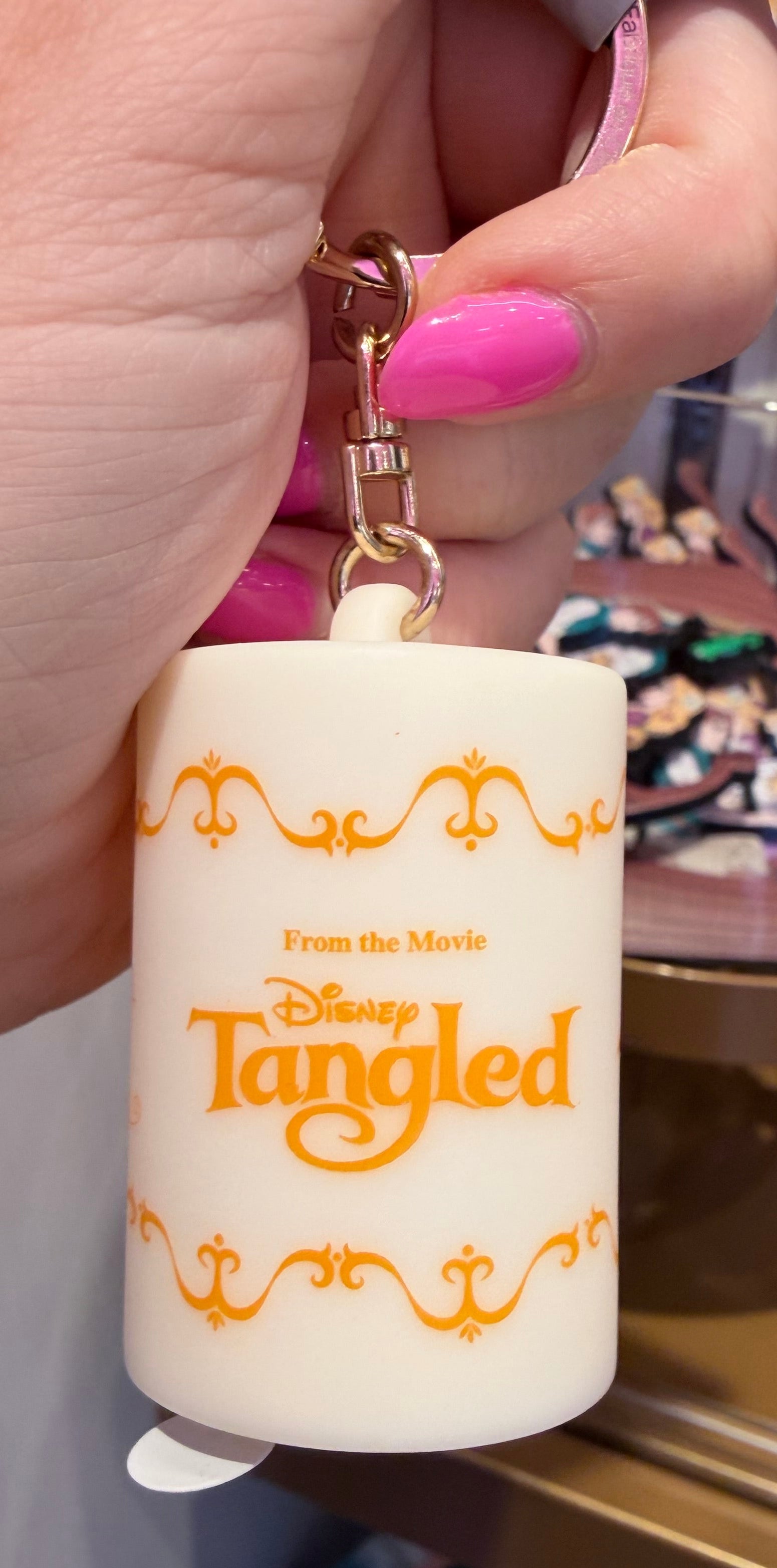 Tangled Lantern Light Up Keyring