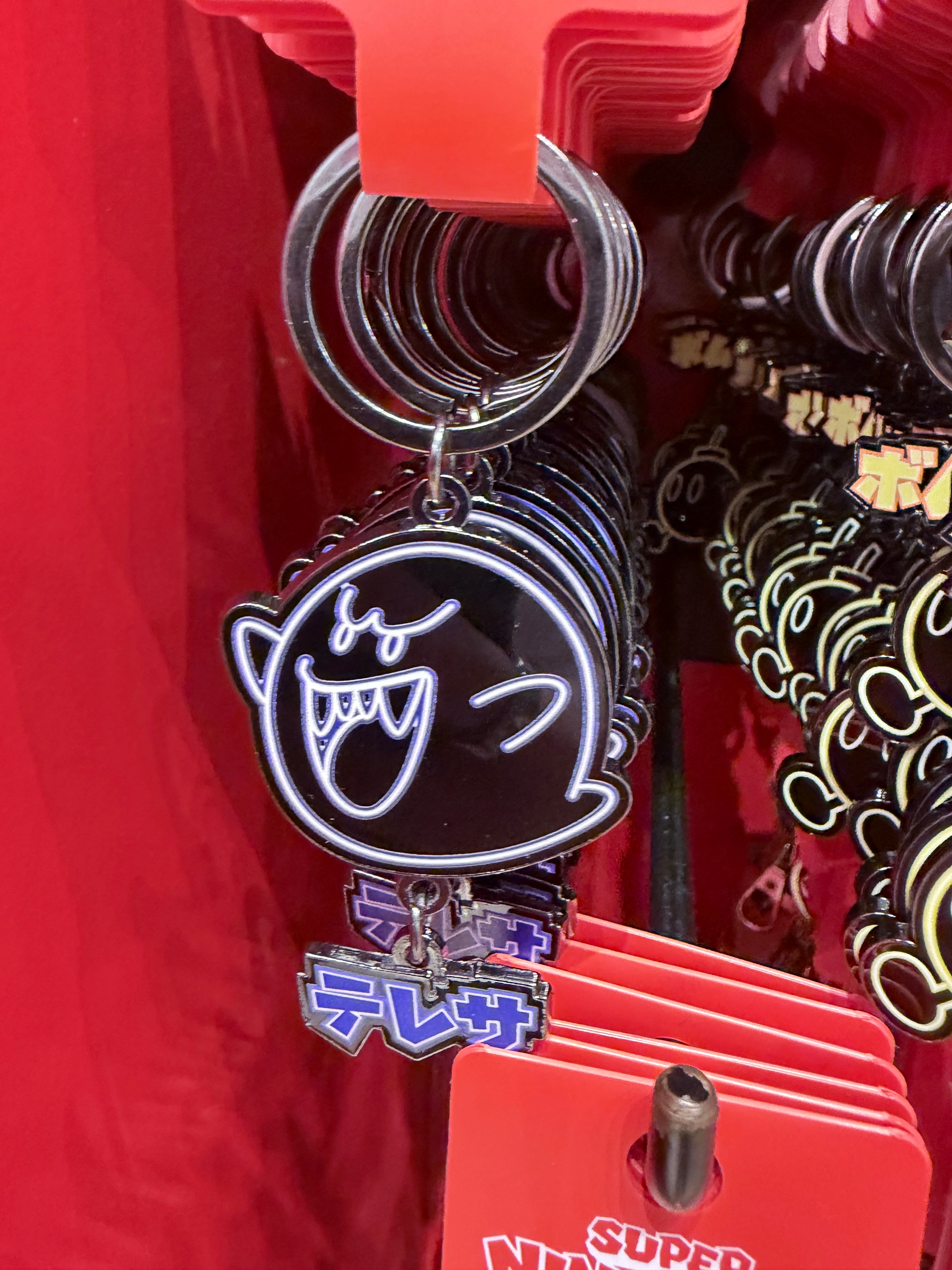 Neon Character Keyring