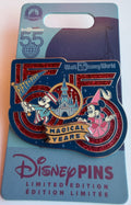 WDW 55 years Mickey & Minnie Pin