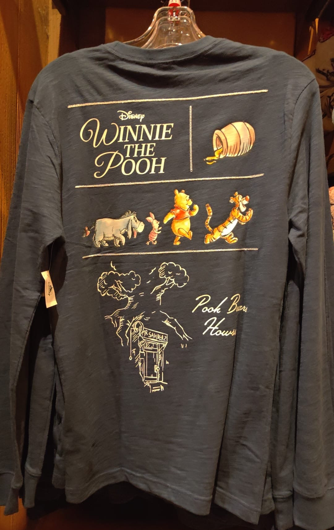Winnie The Pooh Long Sleeved Top