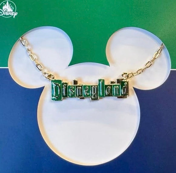 Disneyland Logo Mania Necklace - 4 Styles