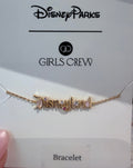 Disney Parks Girls Crew Disneyland Bracelet