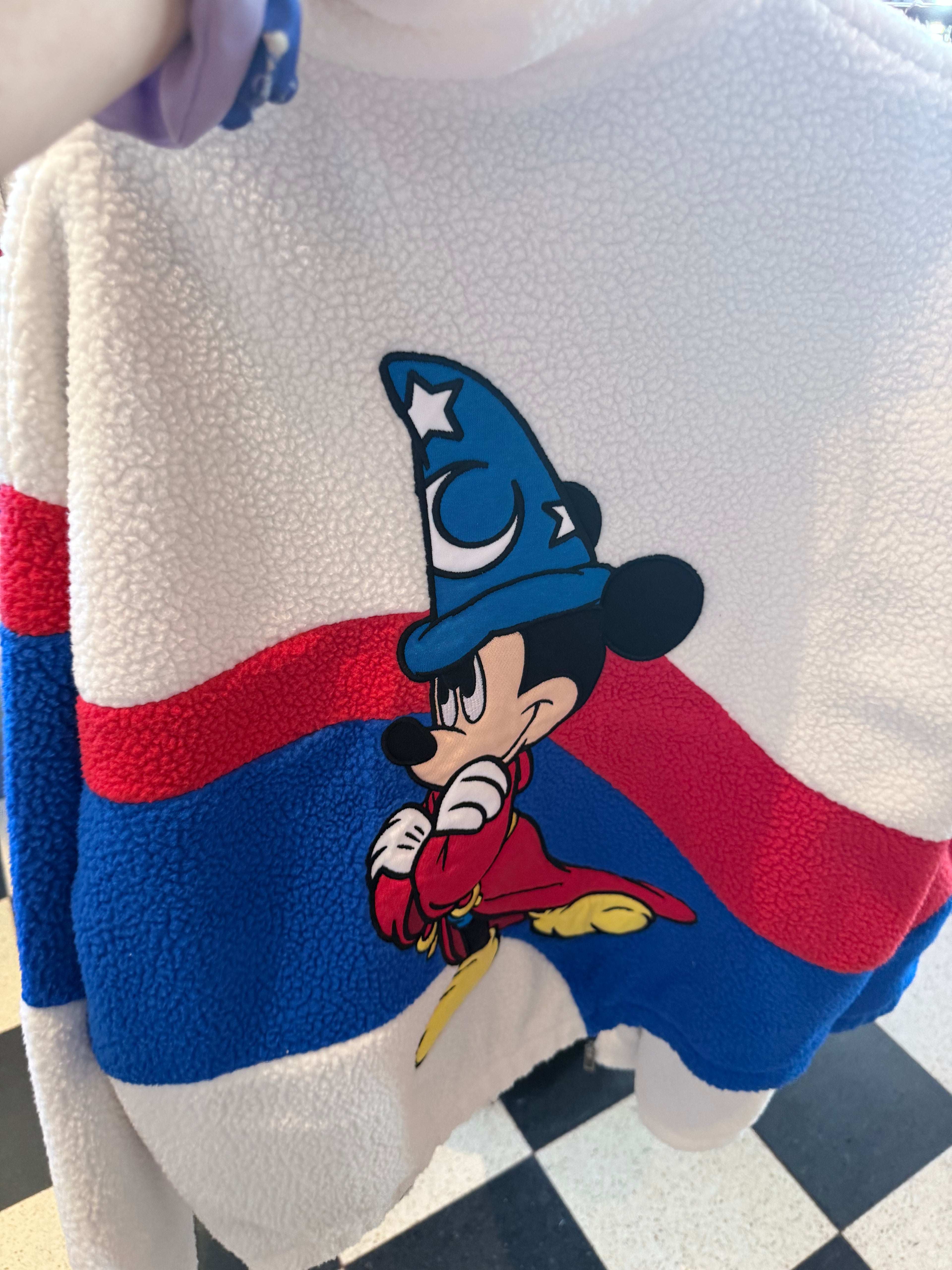 The Sorcerer’s Apprentice Zip Up Fleece