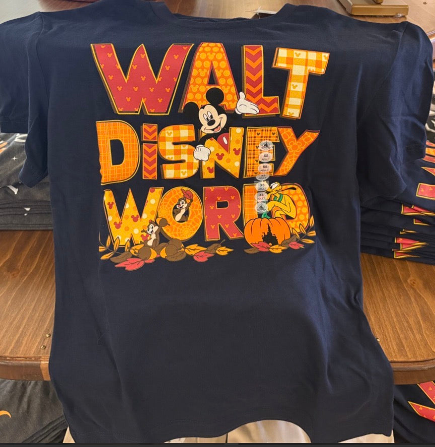 Autumn Walt Disney World T-Shirt