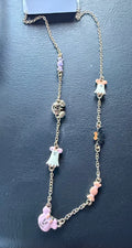 Mickey & Minnie Ghost Necklace