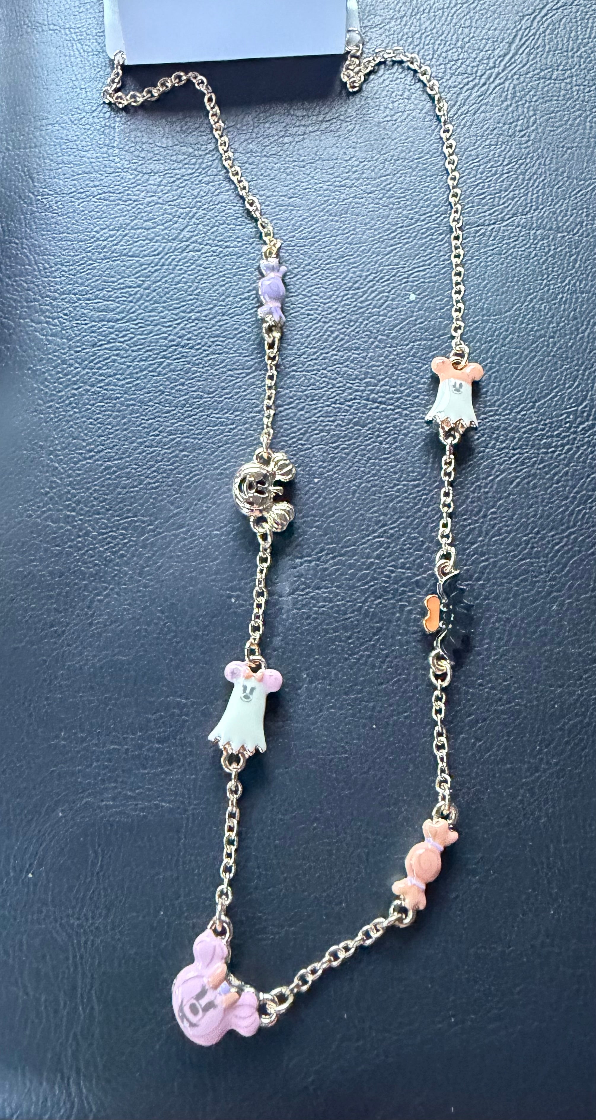 Mickey & Minnie Ghost Necklace