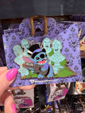 Stitch Phantom Manor Heads Pin