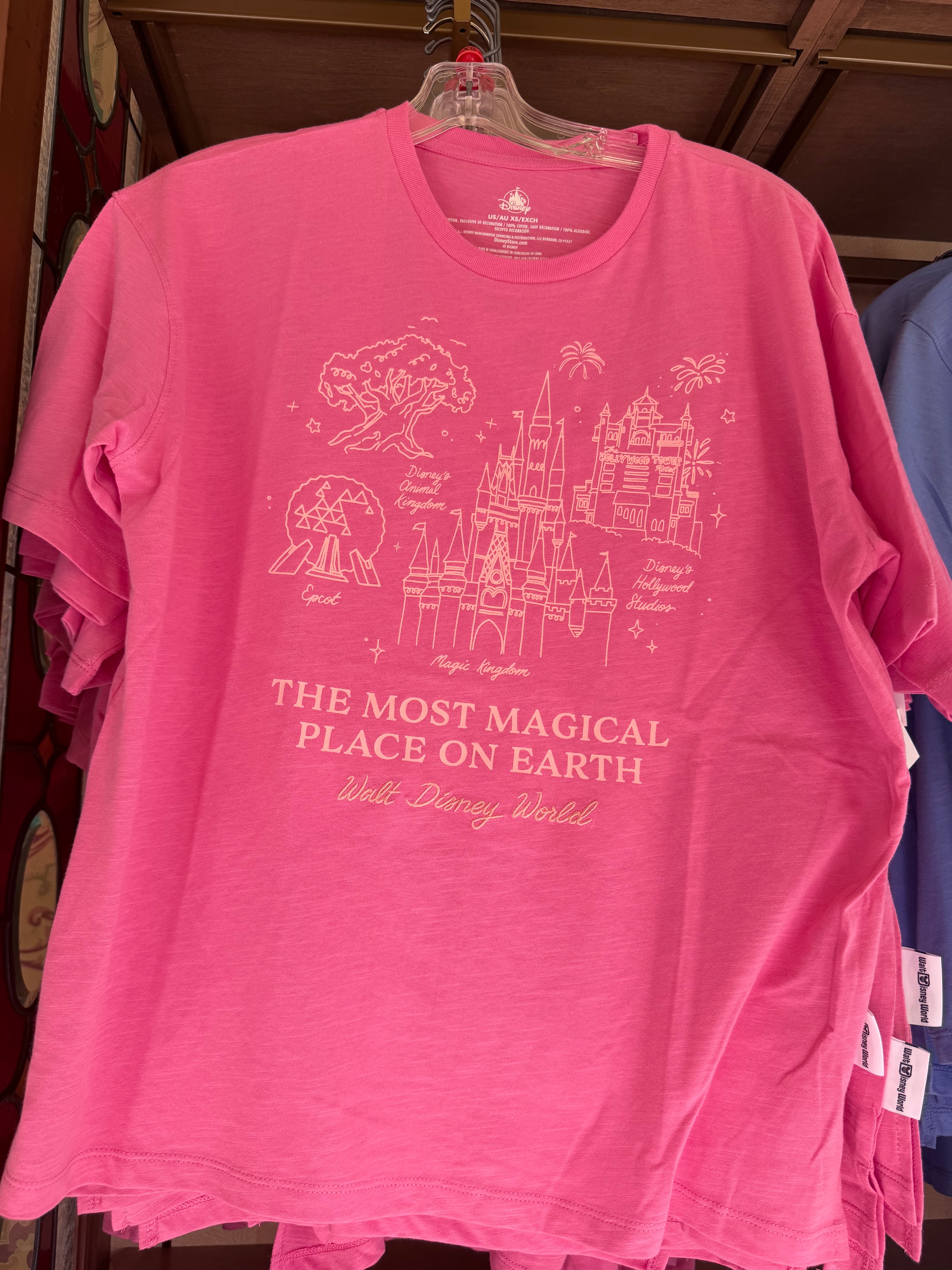 The Most Magical Place On Earth T-Shirt - Available in Four Colours